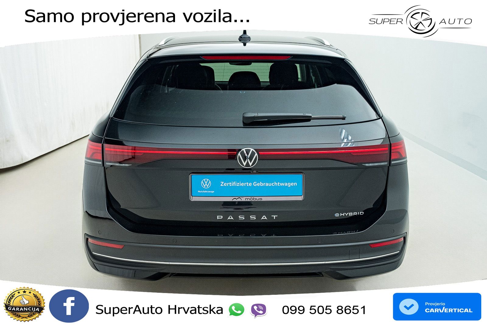 Volkswagen Passat Variant 1.5 TSI (204 KS) eHybrid DSG Business LED+GR SJED+ACC