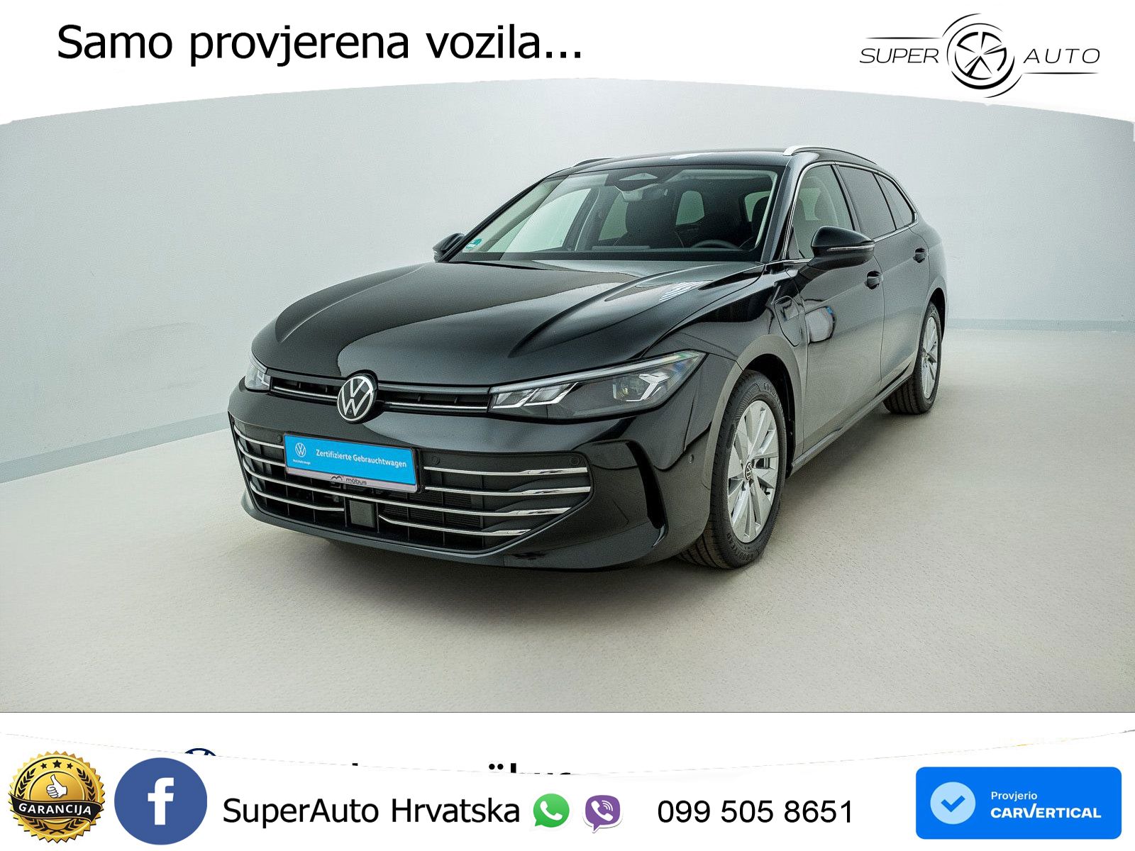Volkswagen Passat Variant 1.5 TSI (204 KS) eHybrid DSG Business LED+GR SJED+ACC