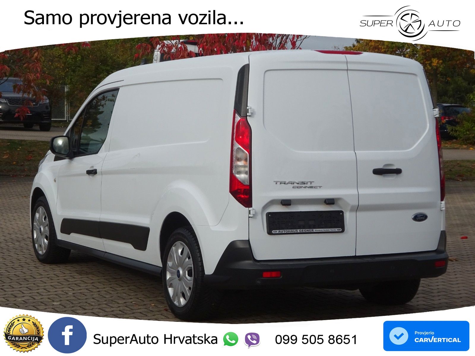 Ford Transit Connect Kasten 100PS Trend L2 Klima Temp 101 KS