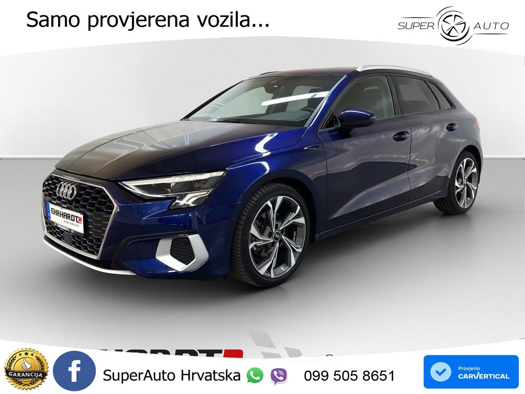 Audi A3 30 TDI (116 KS) S tronic LED+GR SJED+ACC