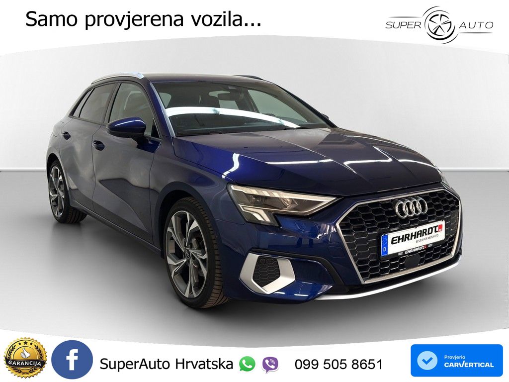 Audi A3 30 TDI (116 KS) S tronic LED+GR SJED+ACC