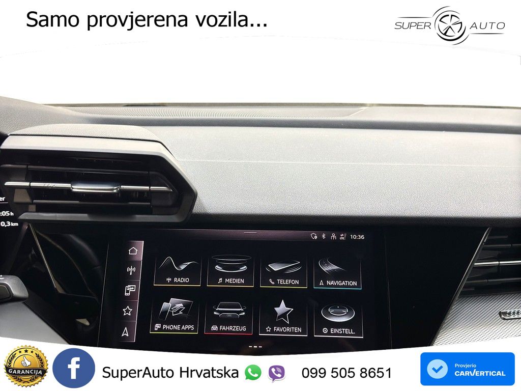 Audi A3 30 TDI (116 KS) S tronic LED+GR SJED+ACC