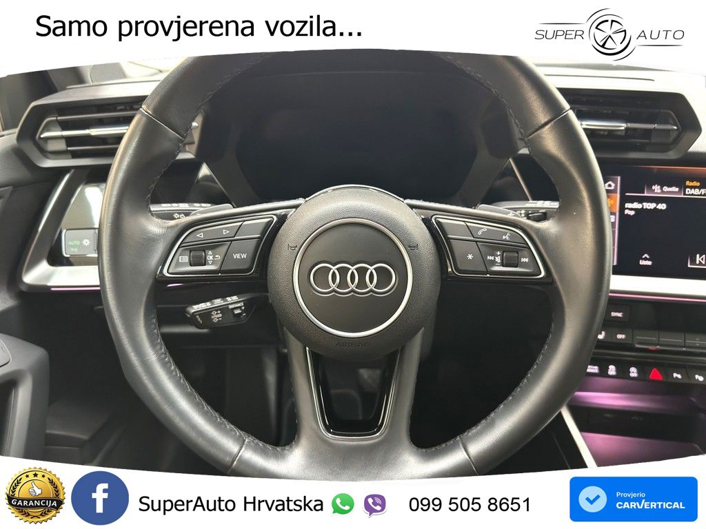 Audi A3 30 TDI (116 KS) S tronic LED+GR SJED+ACC