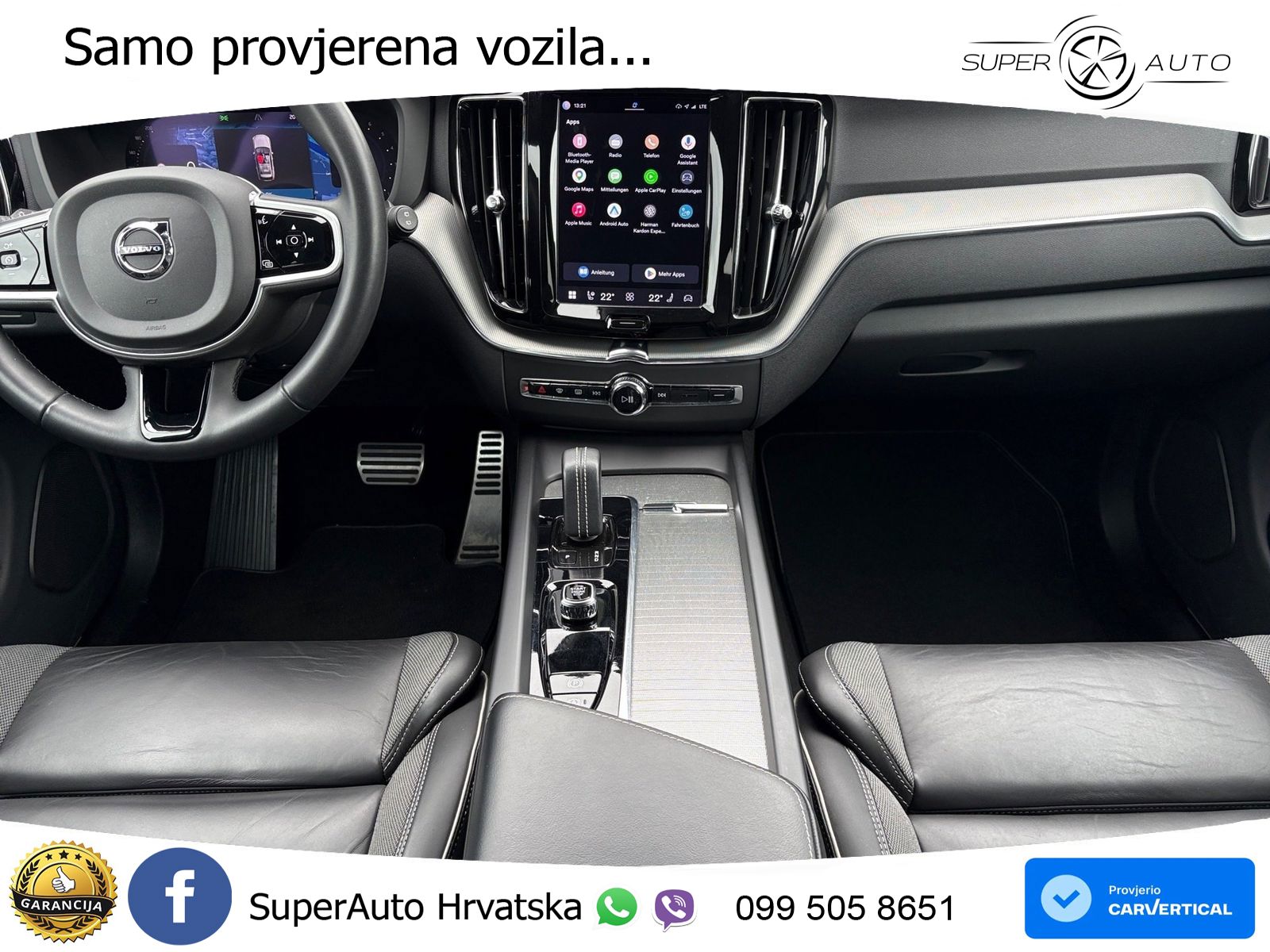 Volvo XC60 B4 Diesel FWD Geartronic LED+GR SJED+ACC