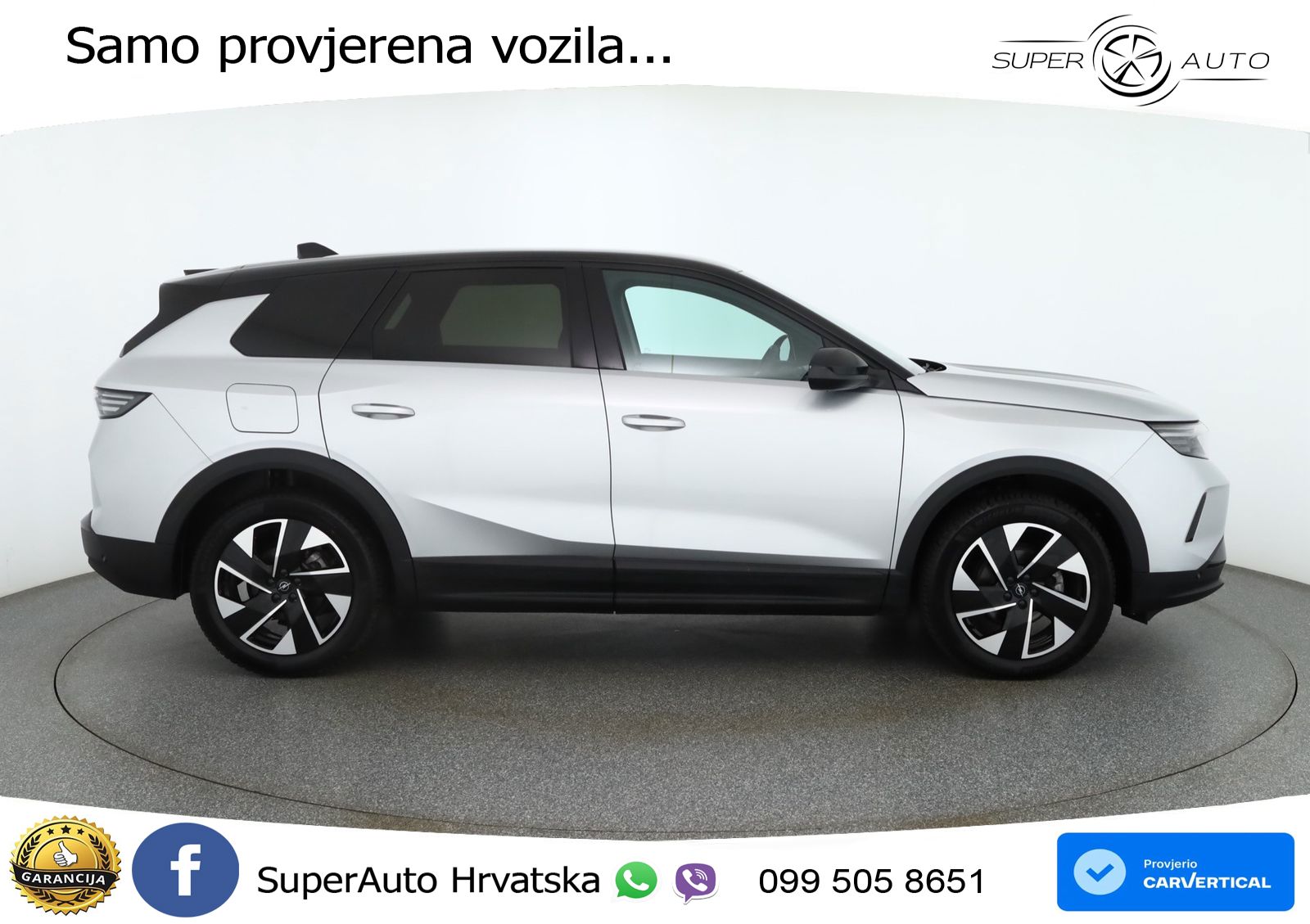 Opel Grandland 1.2 Turbo (145 KS) Hybrid eDCT GS LED+GR SJED+ACC
