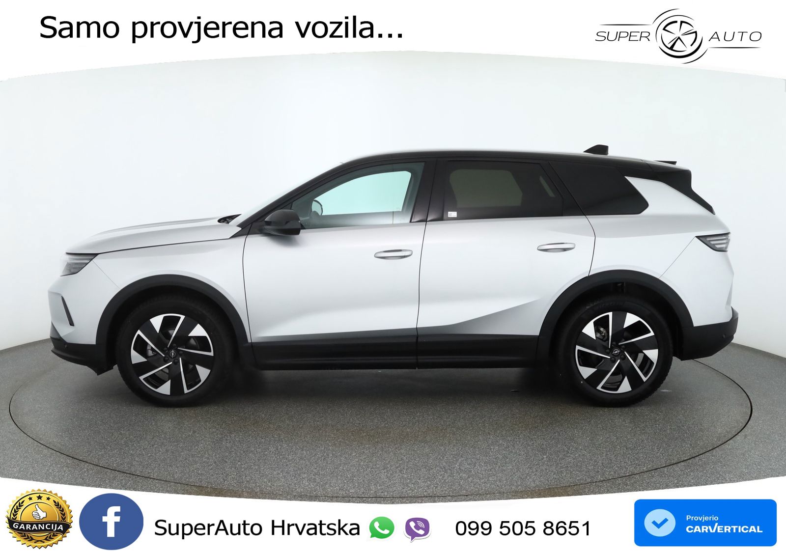 Opel Grandland 1.2 Turbo (145 KS) Hybrid eDCT GS LED+GR SJED+ACC