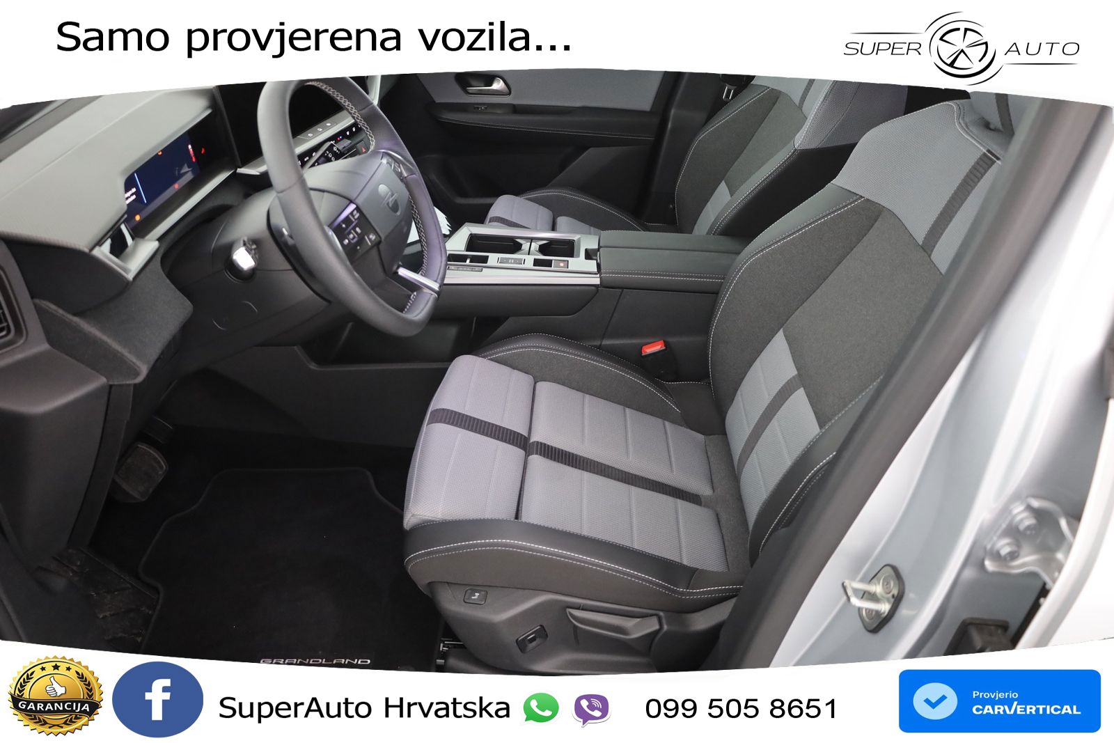 Opel Grandland 1.2 Turbo (145 KS) Hybrid eDCT GS LED+GR SJED+ACC