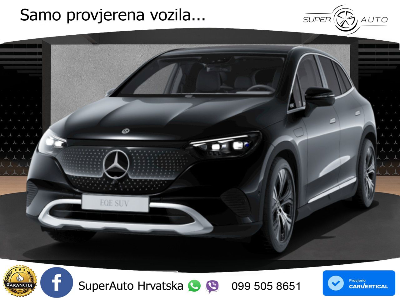 Mercedes EQE SUV 350+ 105 kWh (320 KS) ACC+HEAD+4xGR SJED+360+PANO