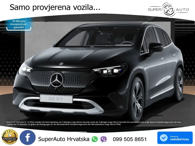 Mercedes EQE SUV 350+ 105 kWh (320 KS) ACC+HEAD+4xGR SJED+360+PANO