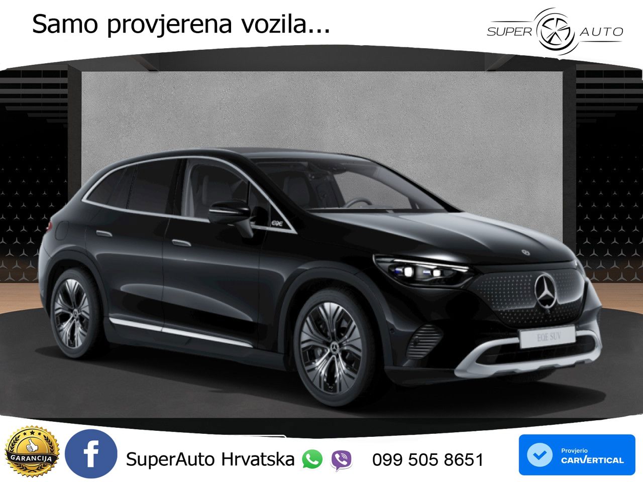 Mercedes EQE SUV 350+ 105 kWh (320 KS) ACC+HEAD+4xGR SJED+360+PANO