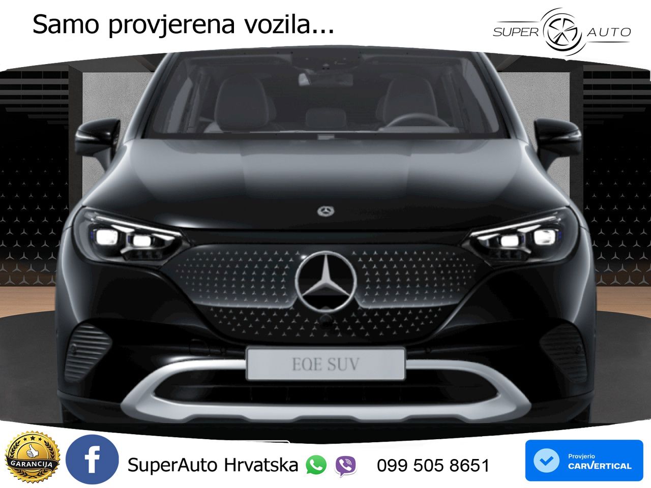 Mercedes EQE SUV 350+ 105 kWh (320 KS) ACC+HEAD+4xGR SJED+360+PANO