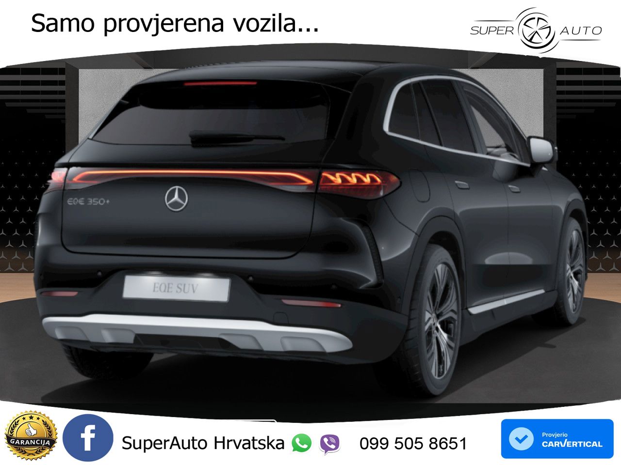 Mercedes EQE SUV 350+ 105 kWh (320 KS) ACC+HEAD+4xGR SJED+360+PANO