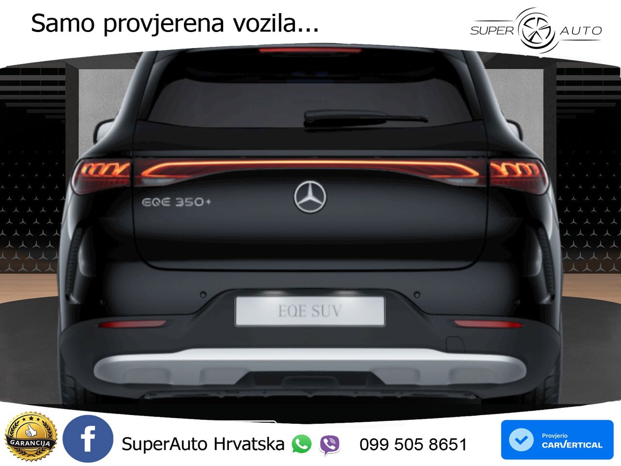 Mercedes EQE SUV 350+ 105 kWh (320 KS) ACC+HEAD+4xGR SJED+360+PANO