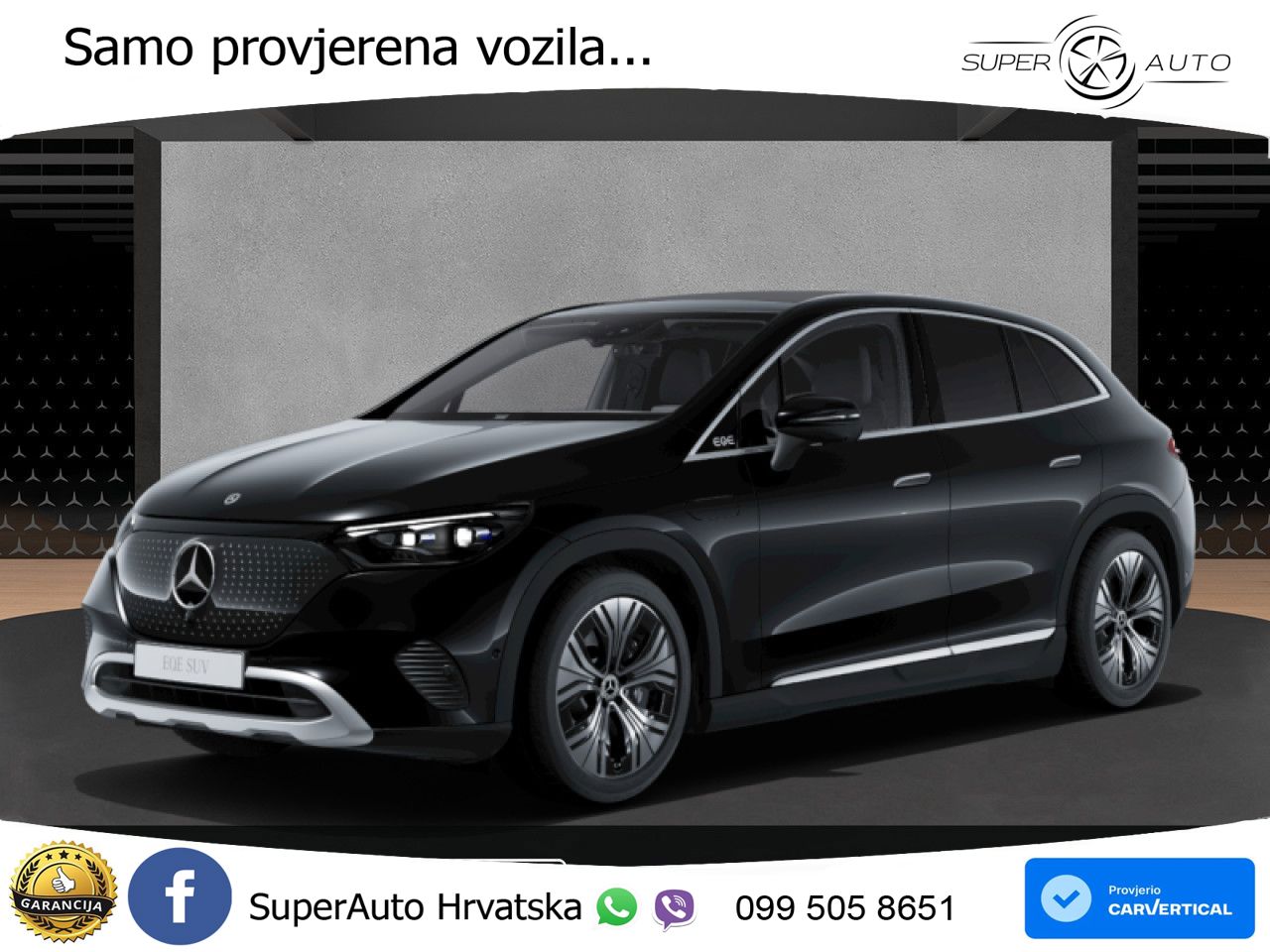 Mercedes EQE SUV 350+ 105 kWh (320 KS) ACC+HEAD+4xGR SJED+360+PANO