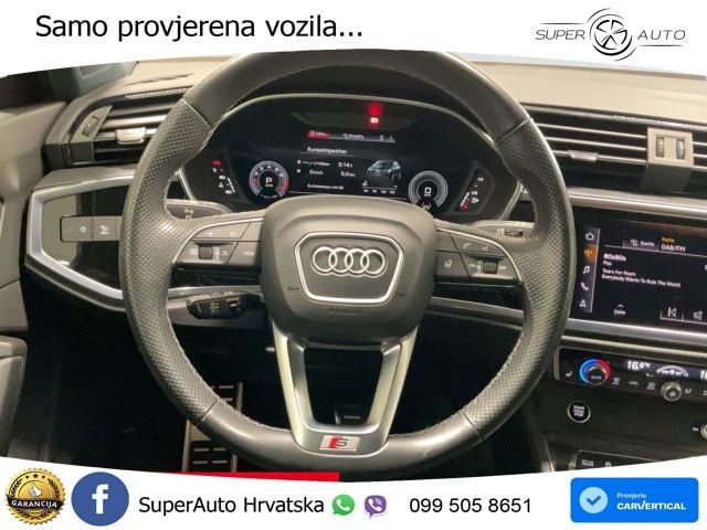 Audi Q3 Sportback 35 TFSI (150 KS) S tronic 2x S line MATRIX+GR SJED+KAM