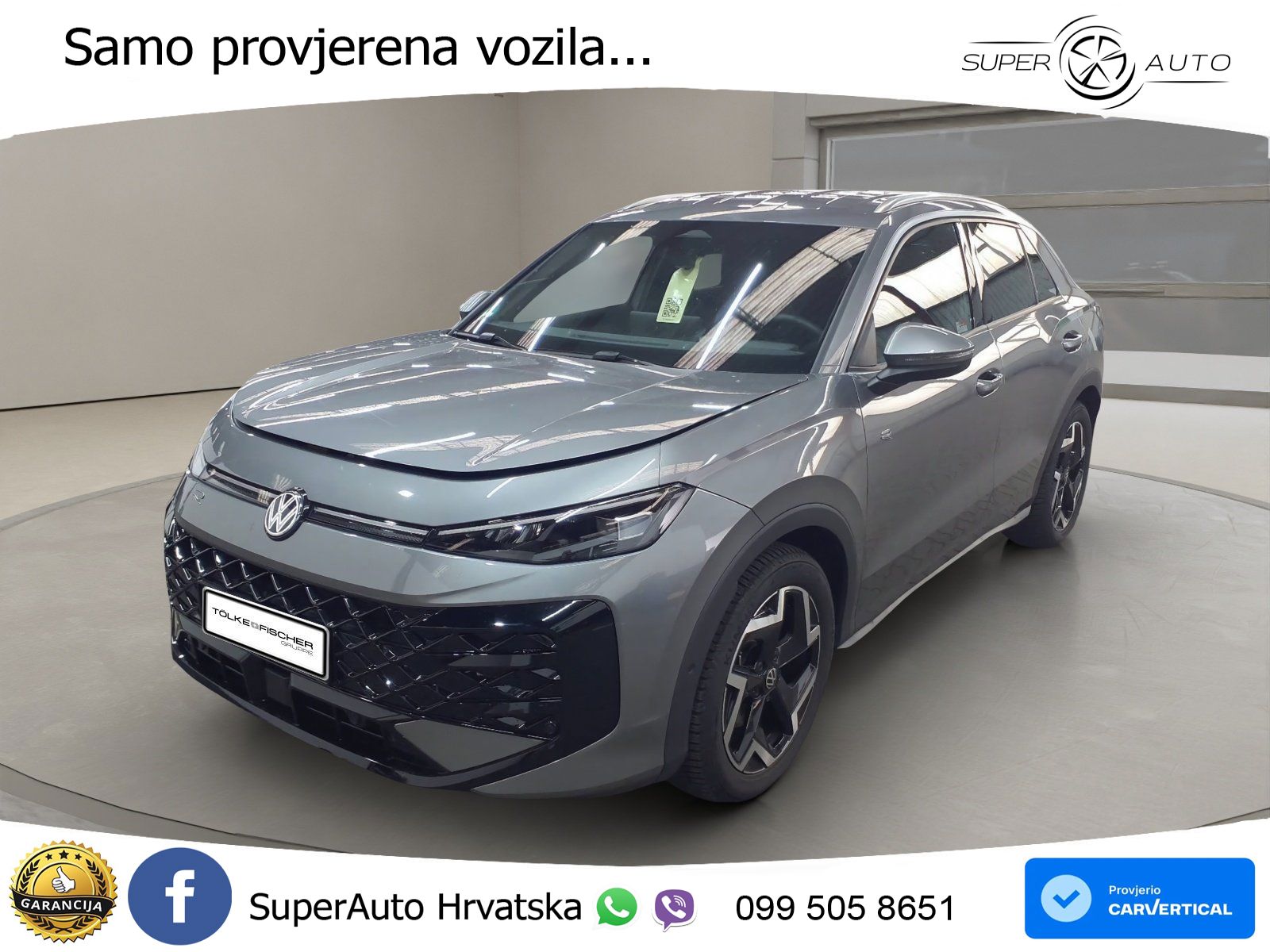 Volkswagen T-Roc 1.5 eTSI (150 KS)  DSG R-Line MATRIX+GR SJED+KAM