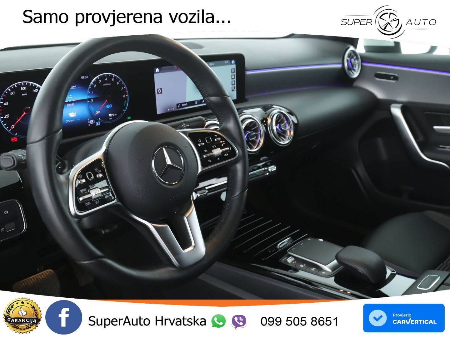 Mercedes-Benz A 250e 8G-DCT LED+GR SJED+ACC