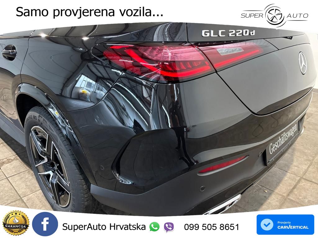 Mercedes GLC Coupe 220d (197 KS) 4MATIC 9G-TRONIC AMG ACC+GR SJED+360+PANO