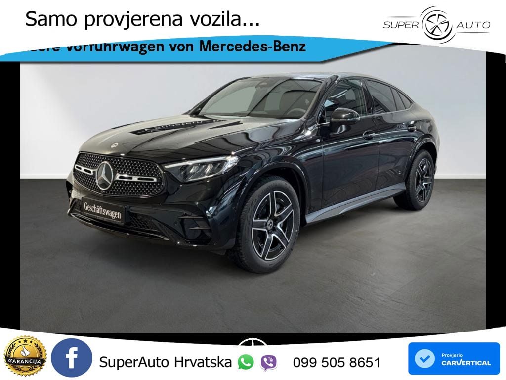 Mercedes GLC Coupe 220d (197 KS) 4MATIC 9G-TRONIC AMG ACC+GR SJED+360+PANO