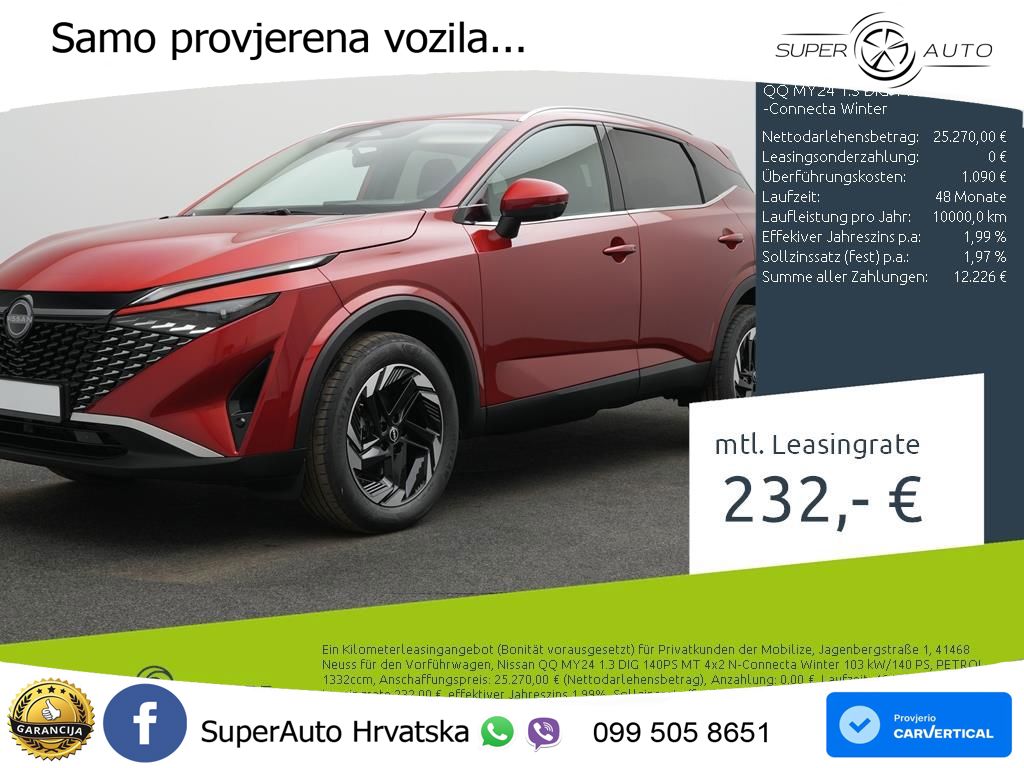 Nissan Qashqai 1.3 DIG-T (140 KS) N-Connecta