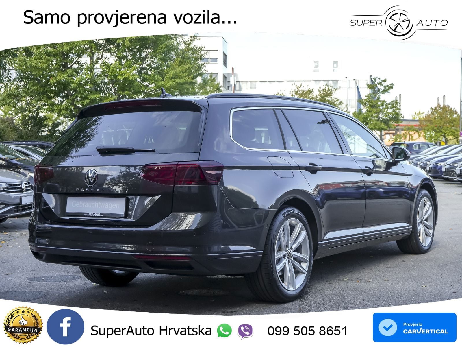 Volkswagen Passat Variant 2.0 TDI (122 KS) DSG Business LED+GR SJED+ACC