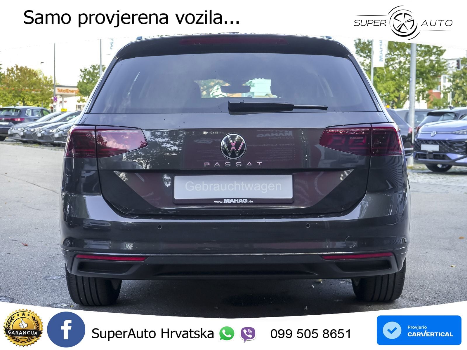 Volkswagen Passat Variant 2.0 TDI (122 KS) DSG Business LED+GR SJED+ACC