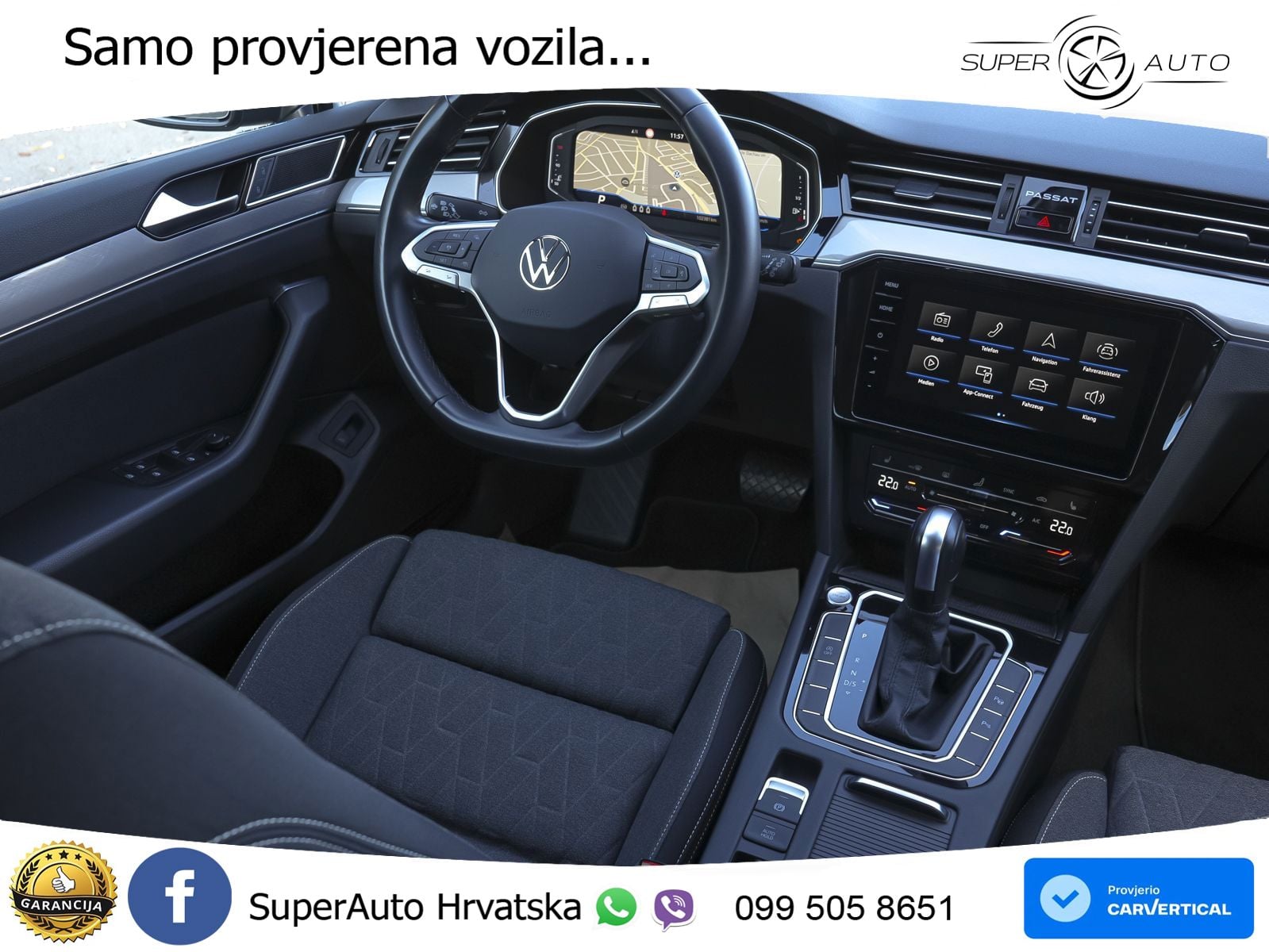 Volkswagen Passat Variant 2.0 TDI (122 KS) DSG Business LED+GR SJED+ACC
