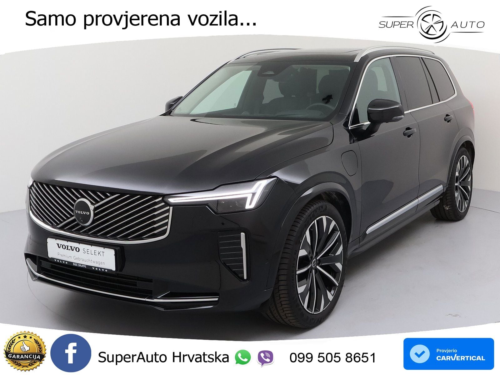 Volvo XC90 2.0 T8 AWD Automatic ACC+HEAD+4xGR SJED+360+PANO