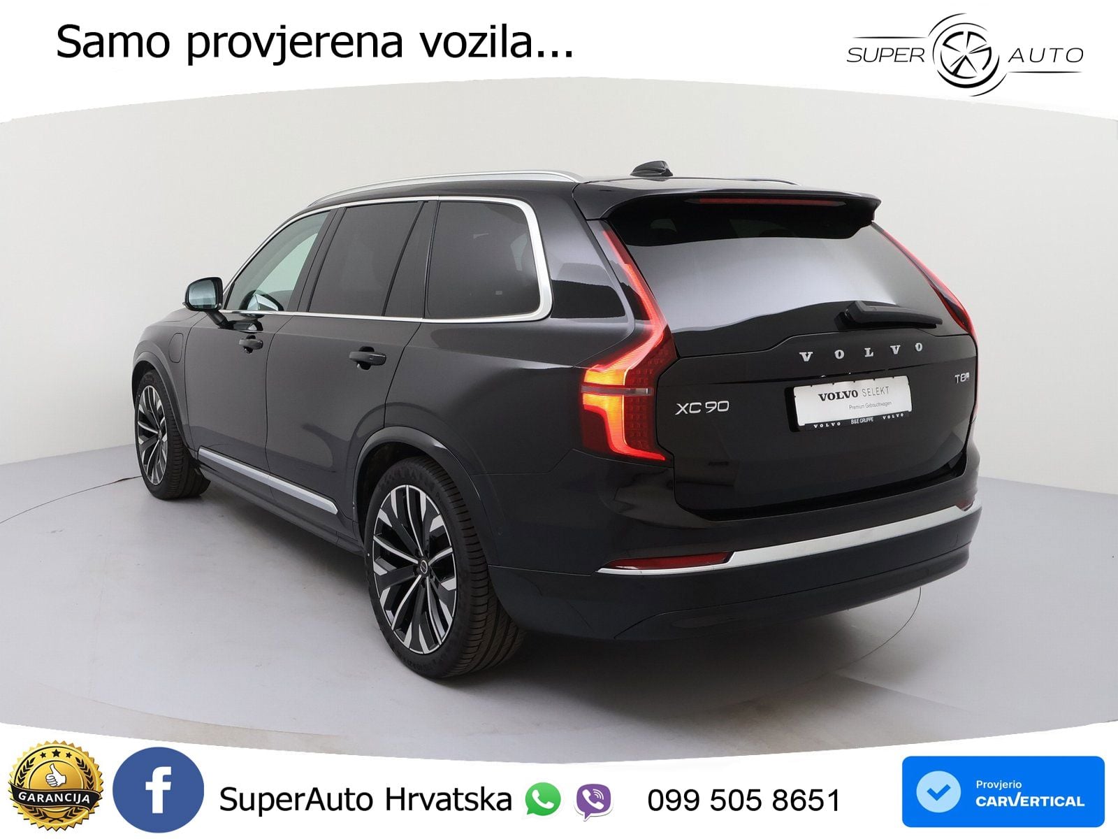 Volvo XC90 2.0 T8 AWD Automatic ACC+HEAD+4xGR SJED+360+PANO