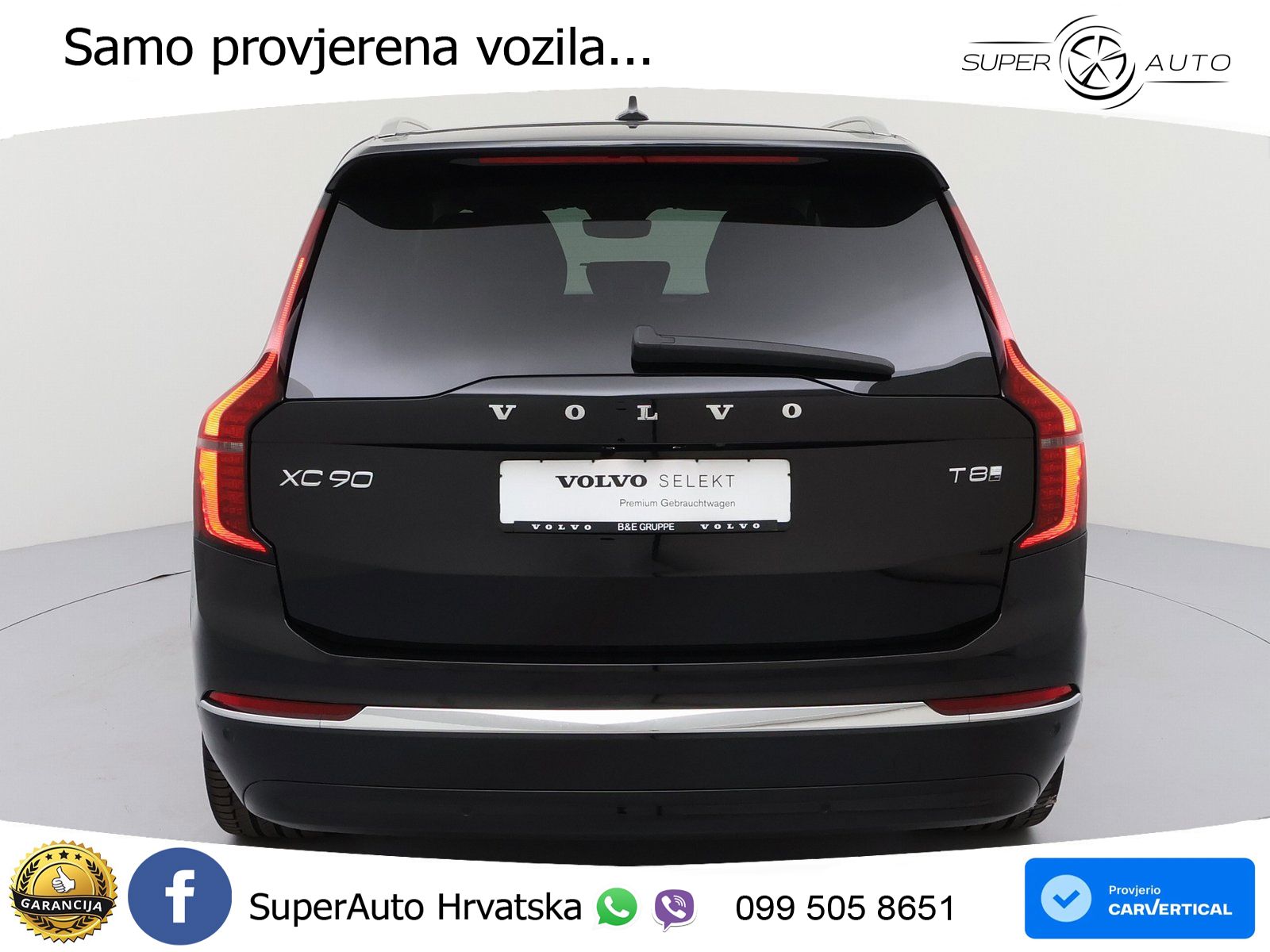 Volvo XC90 2.0 T8 AWD Automatic ACC+HEAD+4xGR SJED+360+PANO
