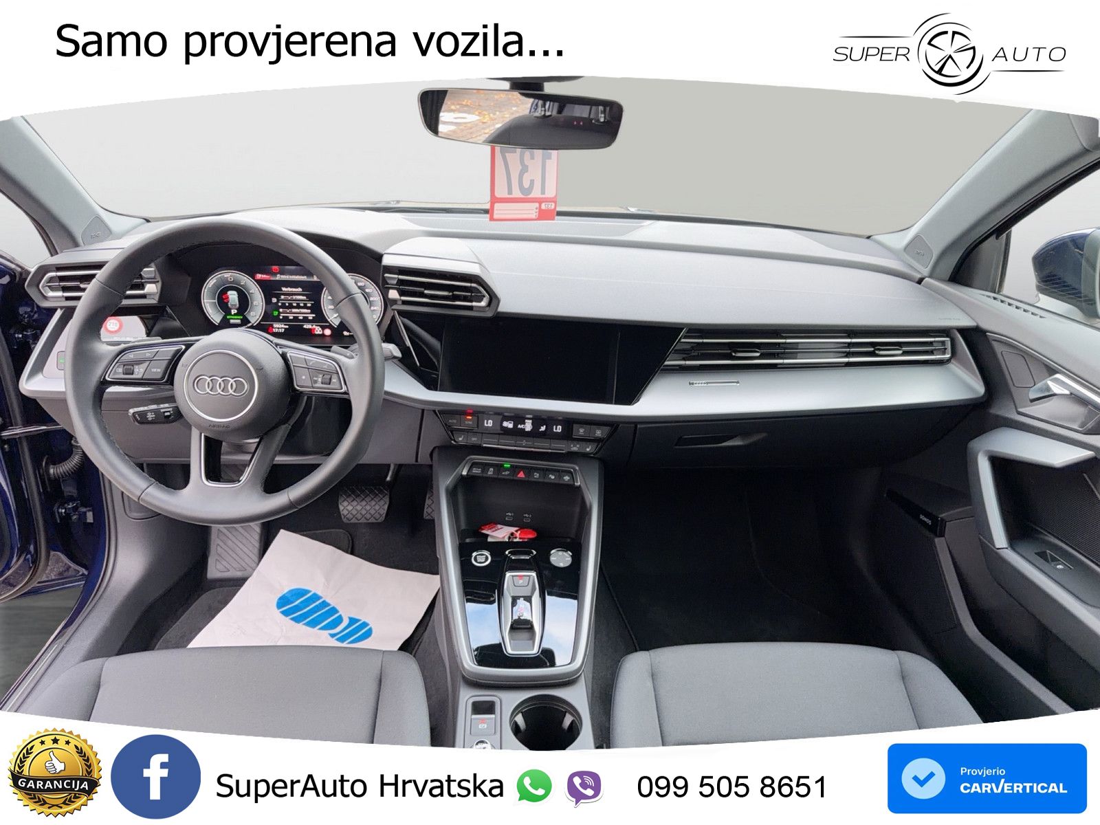 Audi A3 Sportback 40 TFSI e (204 KS) Plug-in Hybrid S tronic LED+GR SJED+ACC