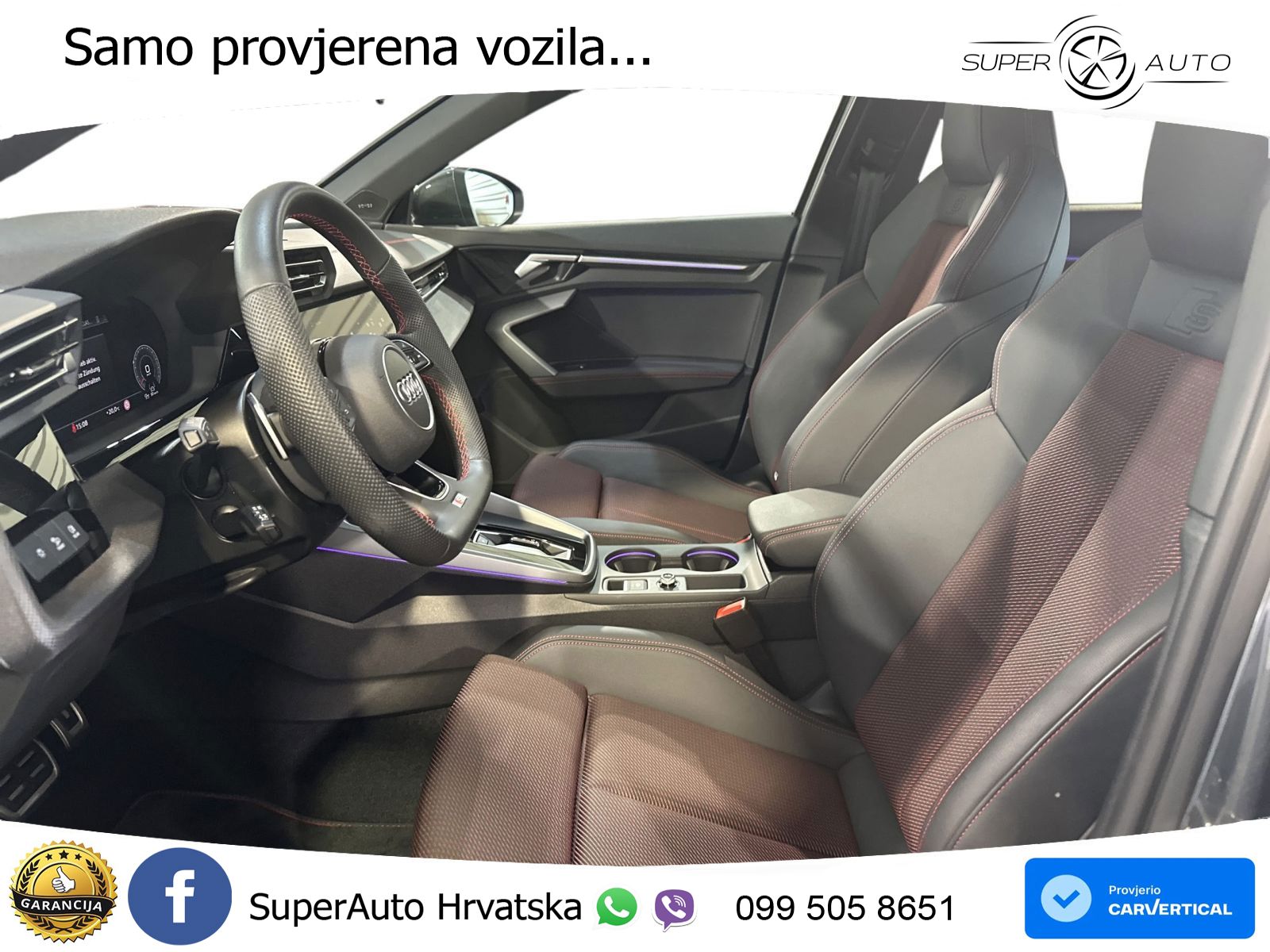 Audi A3 Sportback 40 TFSI (204 KS) quattro S tronic S line MATRIX+GR SJED+KAM