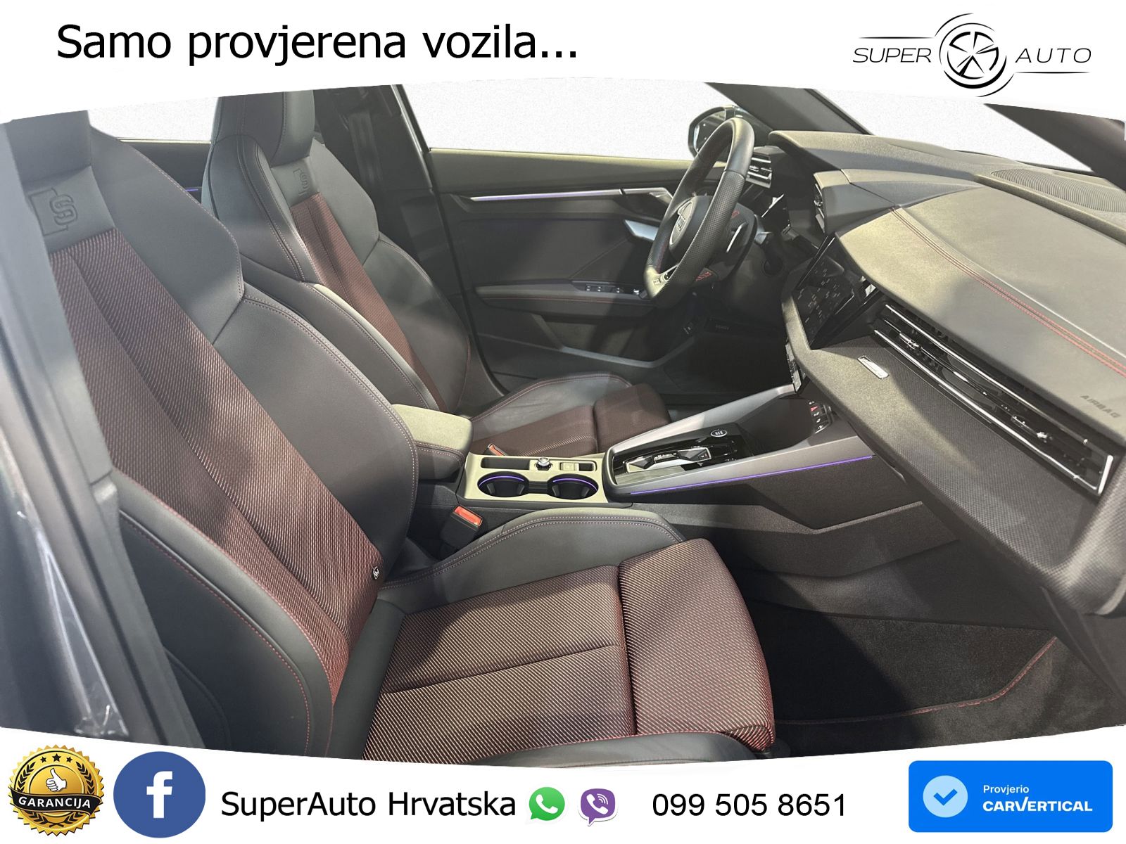 Audi A3 Sportback 40 TFSI (204 KS) quattro S tronic S line MATRIX+GR SJED+KAM