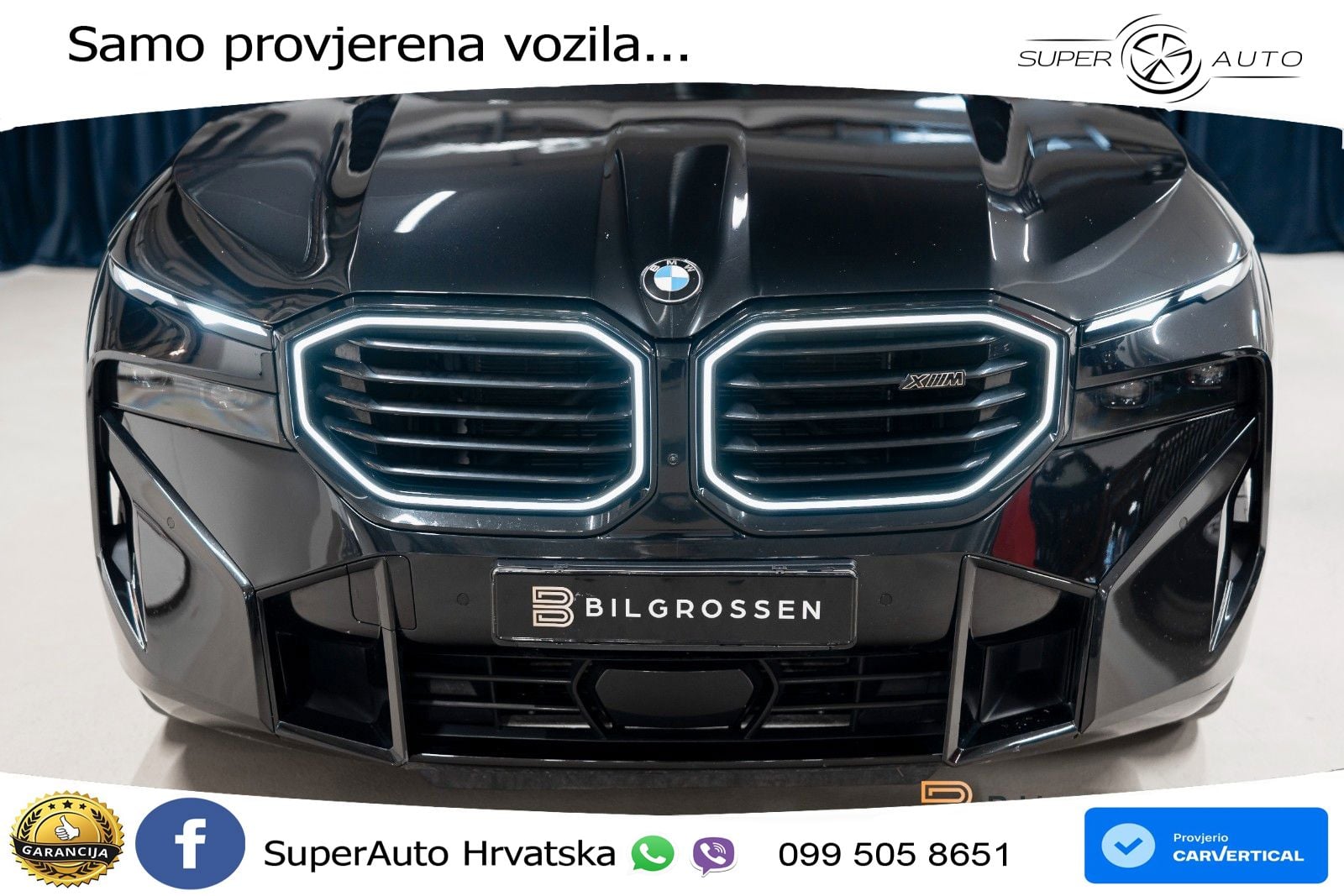 BMW XM 50e (476 KS) M xDrive M Steptronic LED+GR SJED+ACC