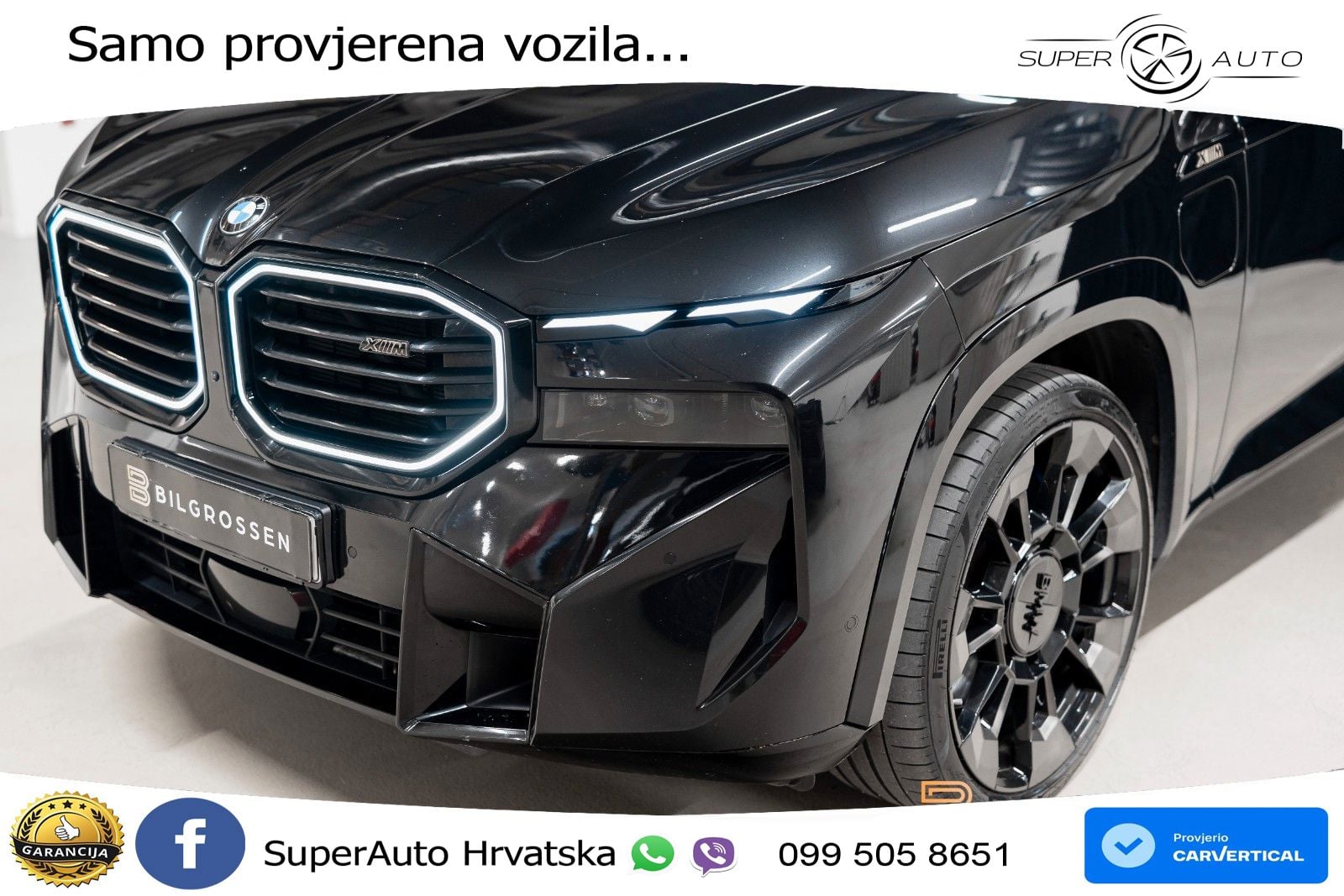 BMW XM 50e (476 KS) M xDrive M Steptronic LED+GR SJED+ACC