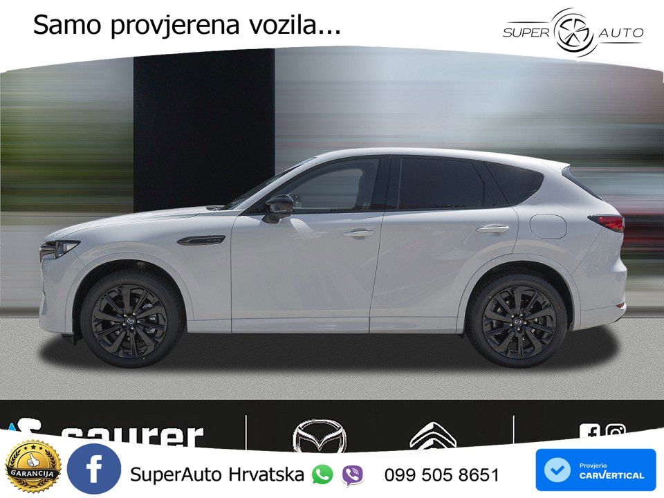 Mazda CX-60 3.3 e-Skyactiv D (254 KS) AWD Automatic MATRIX+GR SJED+KAM