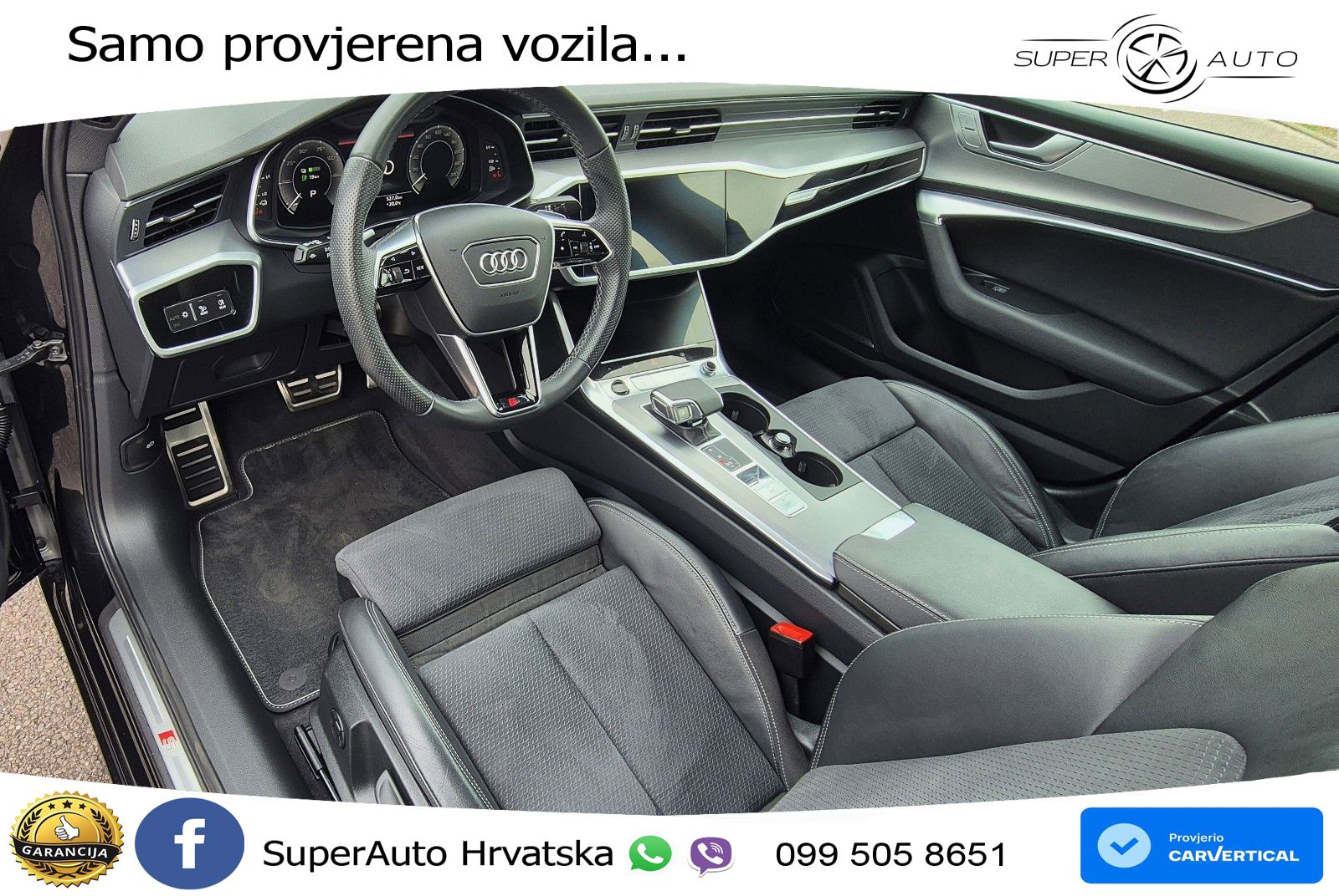 Audi A6 50 TFSIe (299 KS) quattro ultra S tronic S line LED+GR SJED+ACC