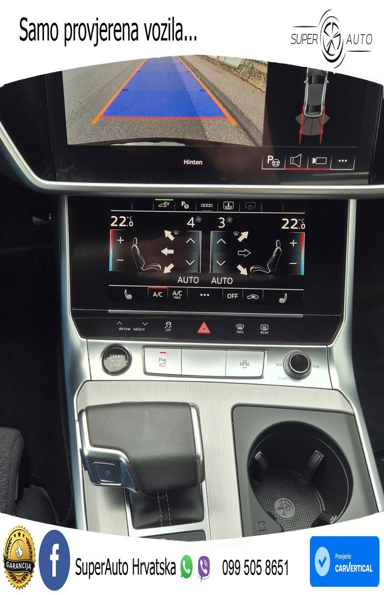 Audi A6 50 TFSIe (299 KS) quattro ultra S tronic S line LED+GR SJED+ACC