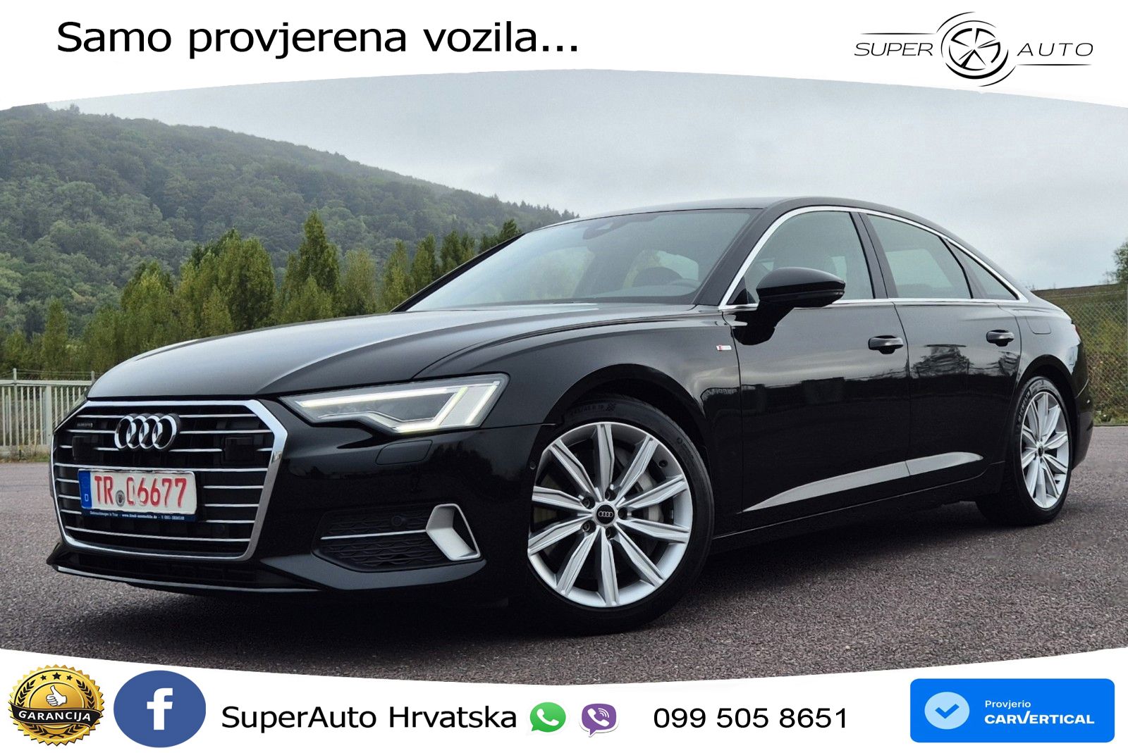 Audi A6 50 TFSIe (299 KS) quattro ultra S tronic S line LED+GR SJED+ACC