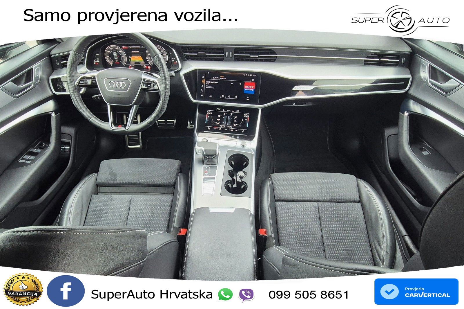 Audi A6 50 TFSIe (299 KS) quattro ultra S tronic S line LED+GR SJED+ACC