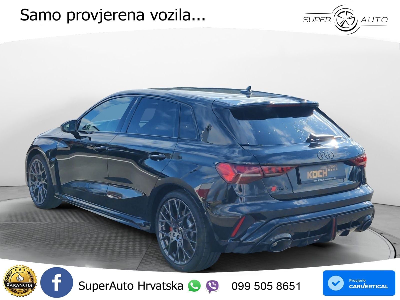 Audi RS3 Sedan 2.5 TFSI (400 KS) quattro S tronic LED+GR SJED+ACC