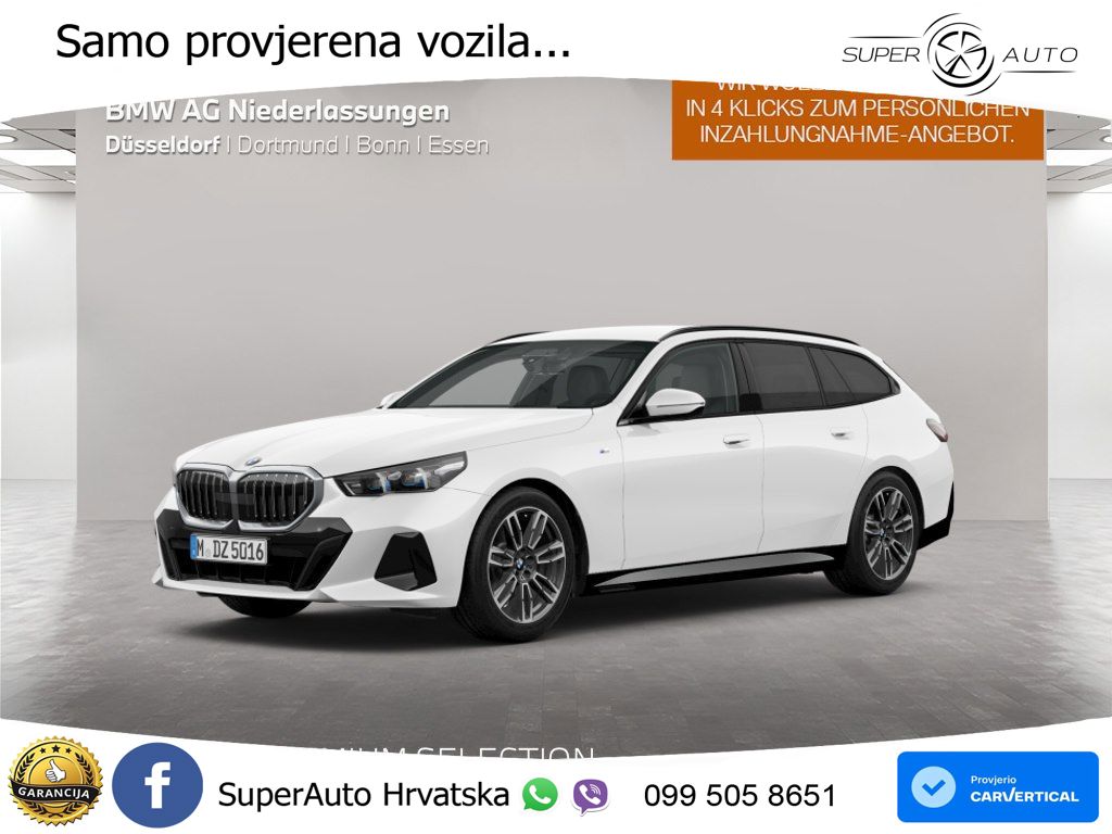 BMW 520d Touring (197 KS) xDrive Steptronic M Sport LED+GR SJED+ACC