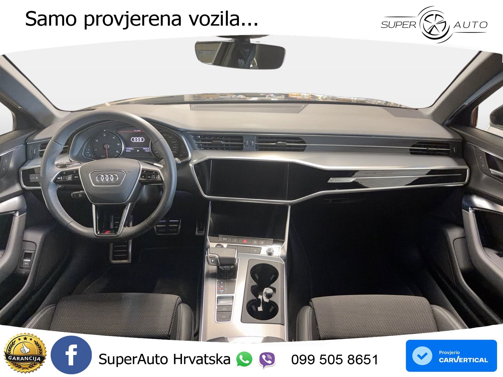 Audi A6 50 TDI V6 (286 KS) quattro tiptronic S line LED+GR SJED+ACC