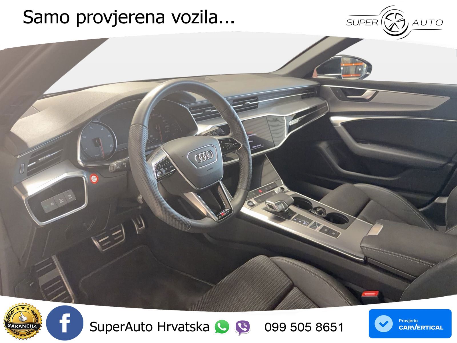 Audi A6 50 TDI V6 (286 KS) quattro tiptronic S line LED+GR SJED+ACC