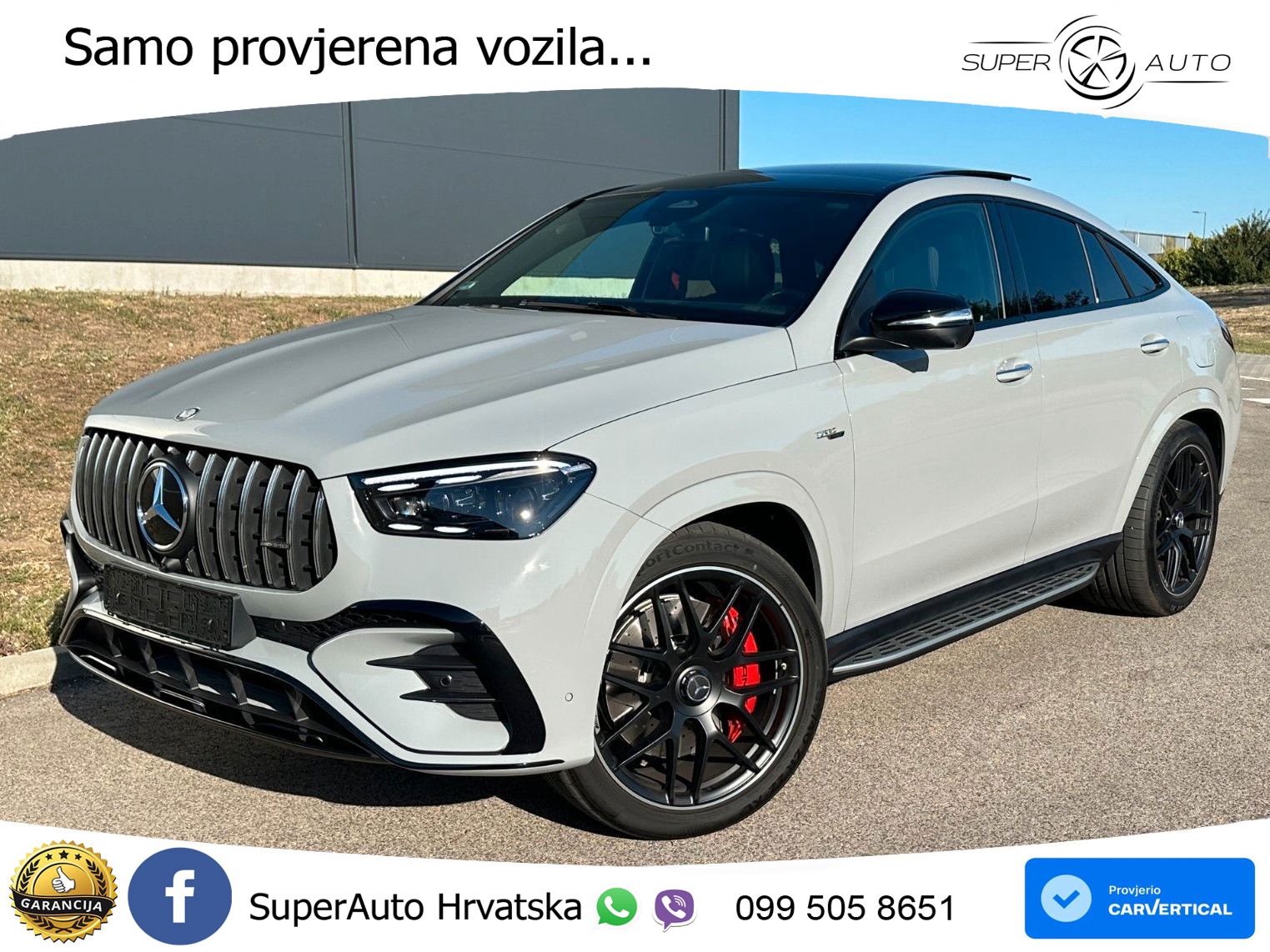 Mercedes AMG GLE 53 (435 KS) EQ Boost 4MATIC+ AMG SPEEDSHIFT TCT 9G ACC+HEAD+4xGR SJED+360+PANO