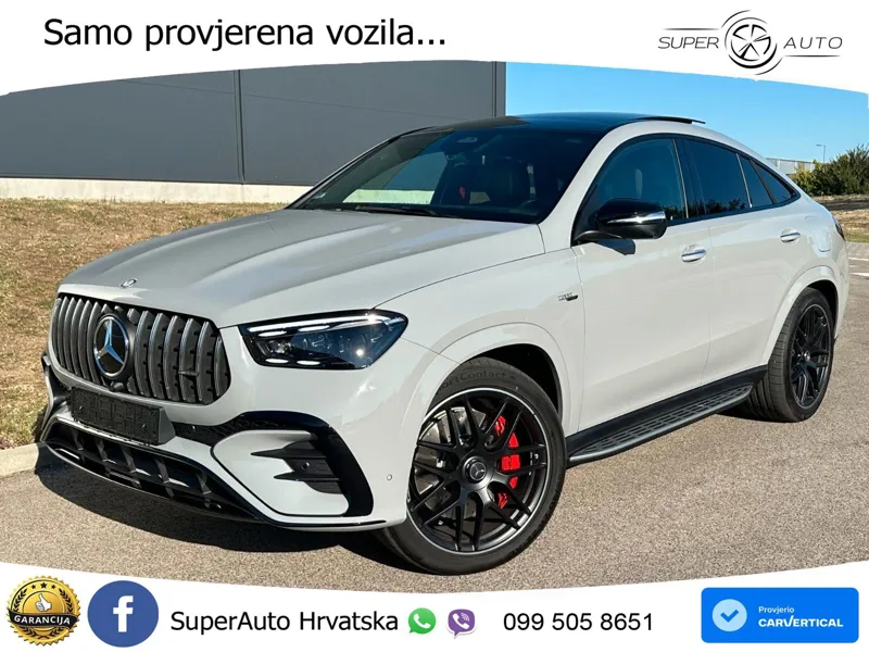 Mercedes AMG GLE 53 (435 KS) EQ Boost 4MATIC+ AMG SPEEDSHIFT TCT 9G ACC+HEAD+4xGR SJED+360+PANO