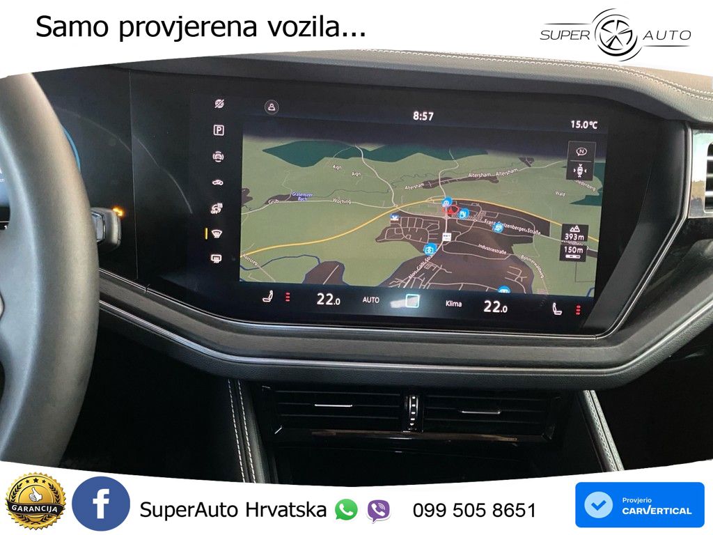 Volkswagen Touareg 3.0 V6 TDI (231 KS) 4MOTION Tiptronic ZRAČNI+ACC+GR SJED+KAM