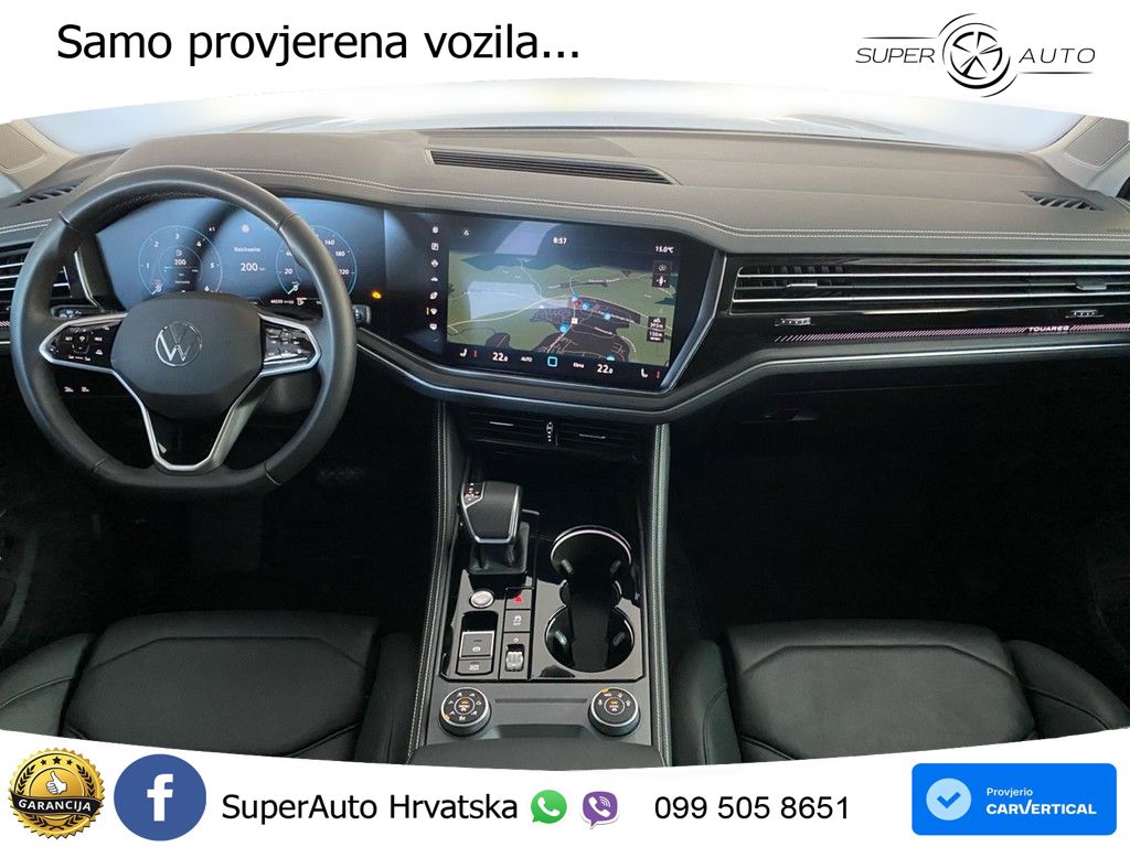 Volkswagen Touareg 3.0 V6 TDI (231 KS) 4MOTION Tiptronic ZRAČNI+ACC+GR SJED+KAM