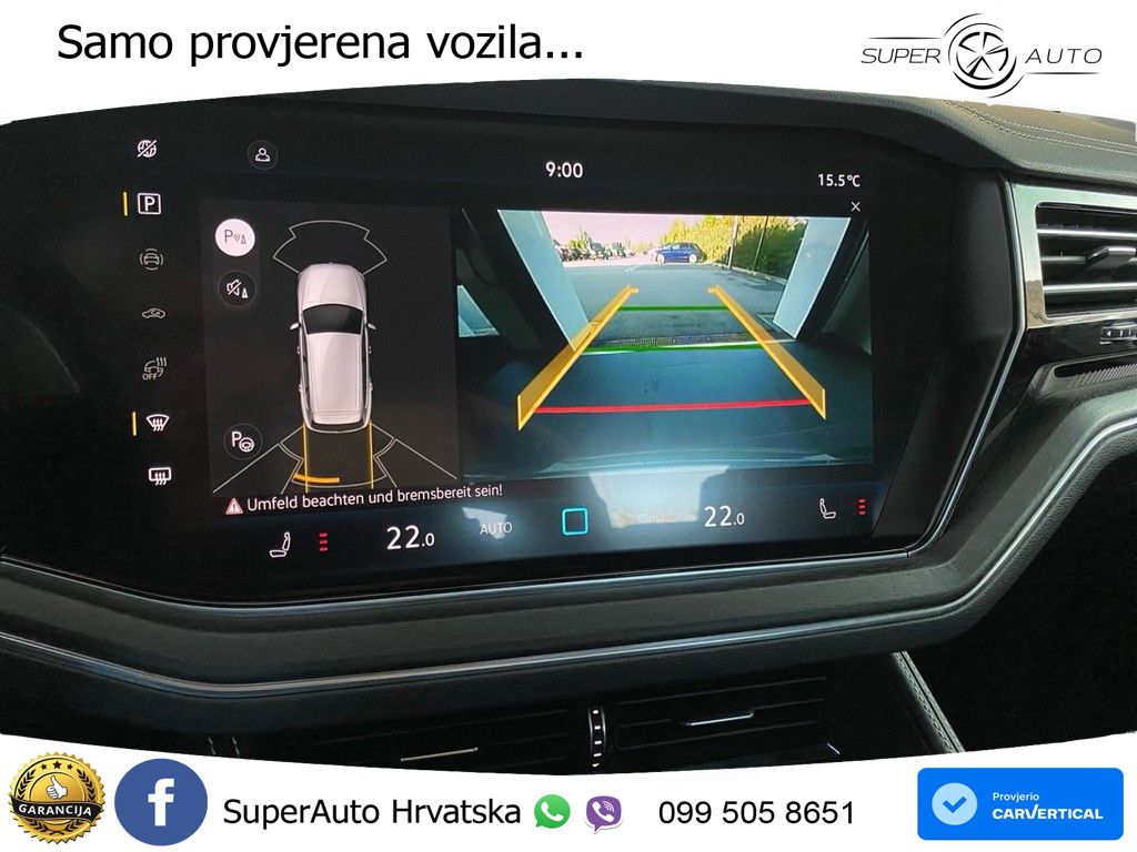 Volkswagen Touareg 3.0 V6 TDI (231 KS) 4MOTION Tiptronic ZRAČNI+ACC+GR SJED+KAM