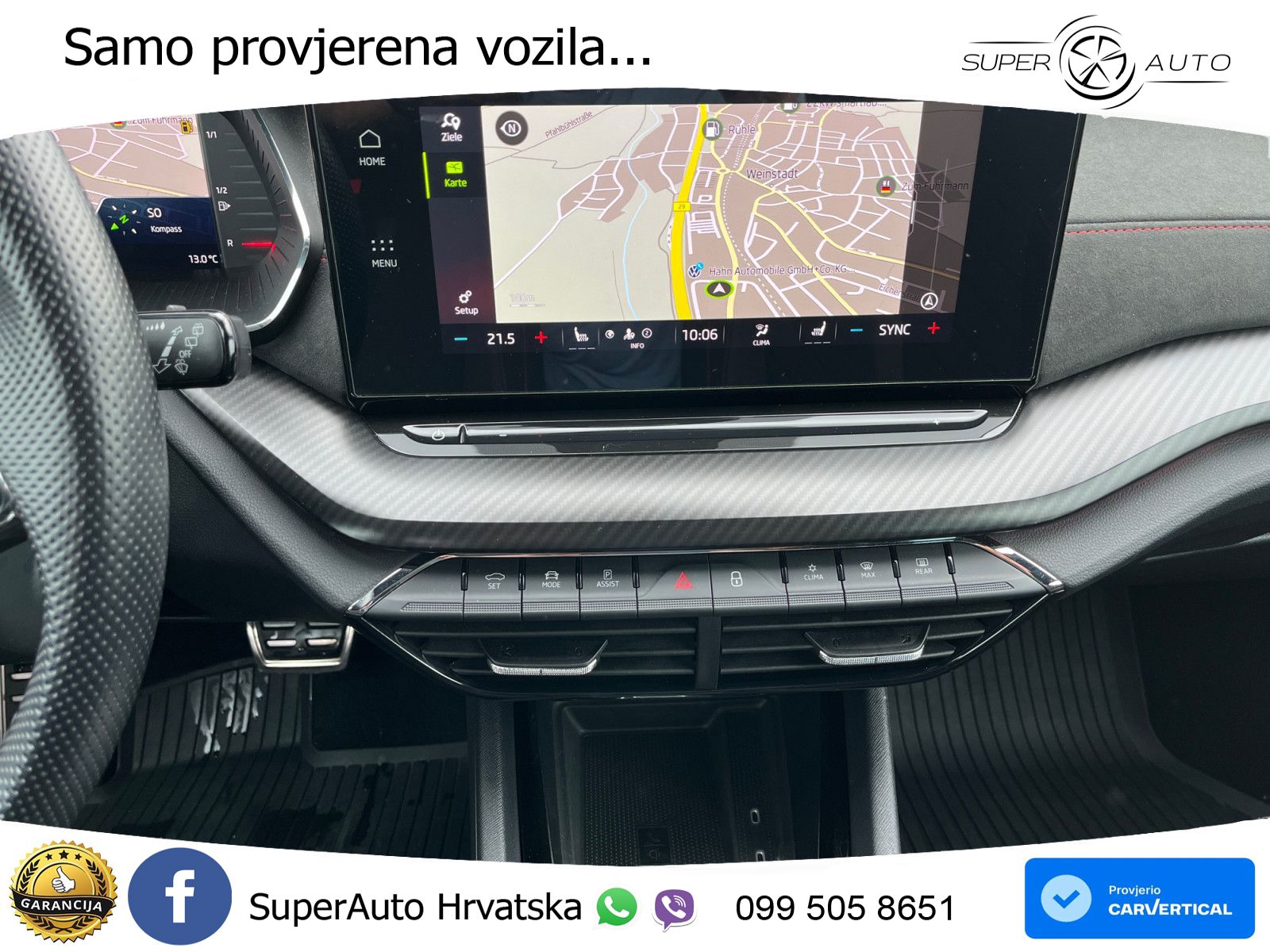 Škoda Octavia Combi RS 2.0 TDI (200 KS) DSG LED+GR SJED+ACC